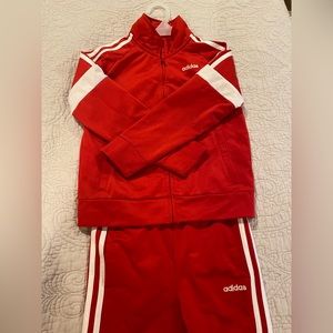 Adidas Girls size 6 Track Suit
